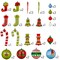 R N' D Toys Elf Ornament Set – Christmas Elves Shatterproof Balls and Elven Hanging Ornaments for Indoor or Outdoor Christmas Tree, Holiday Party, Home Décor - 67 Piece Set